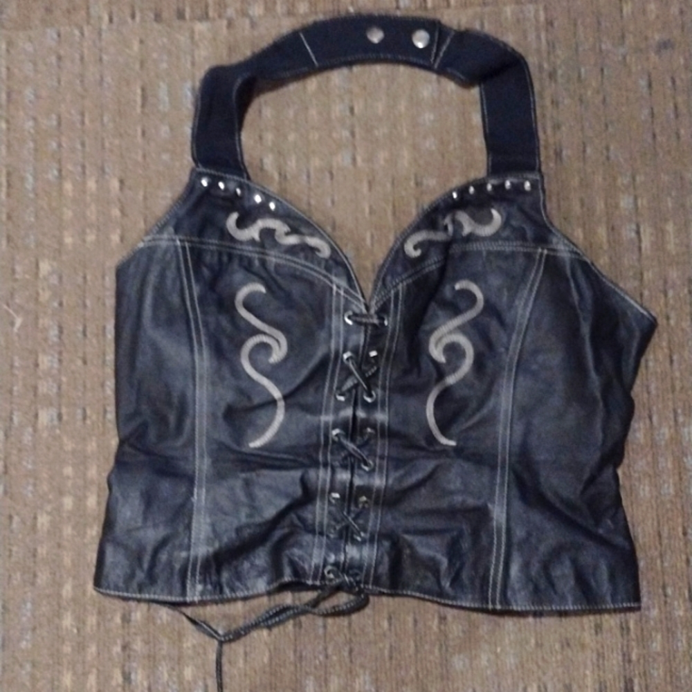 Harley Davidson Leather Vest